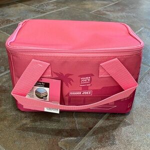 NWT Trader Joe’s Mini Insulated Bag - Pink